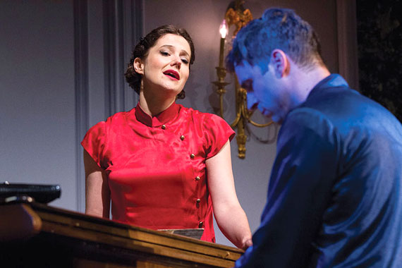 Private Lives: Amato and Waterston at Shakespeare Theatre Company Photo by Scott Suchman
