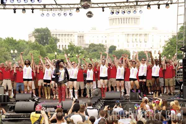 2014 Capital Pride Festival stage (Click to view Metro Weekly's 400+ photos)