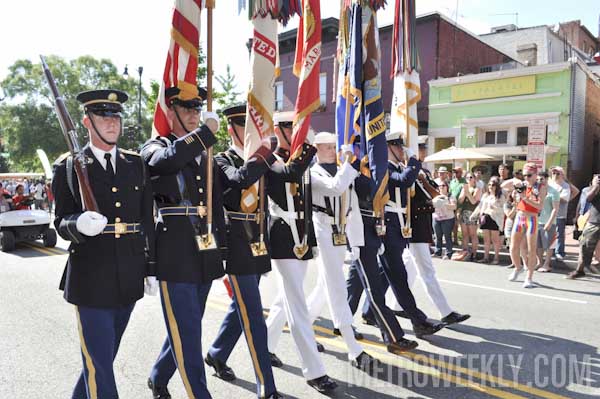 Capital Pride Parade Color Guard (Click to see MW's 500 photos)