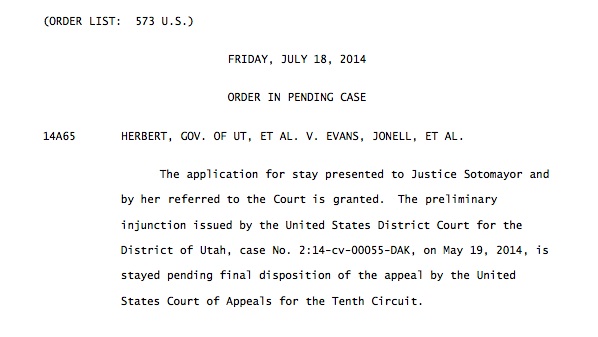 Scotus utah order
