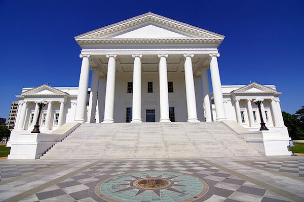 Photo: Virginia State Capitol. Credit: Skip Plitt/Wikimedia Commons.