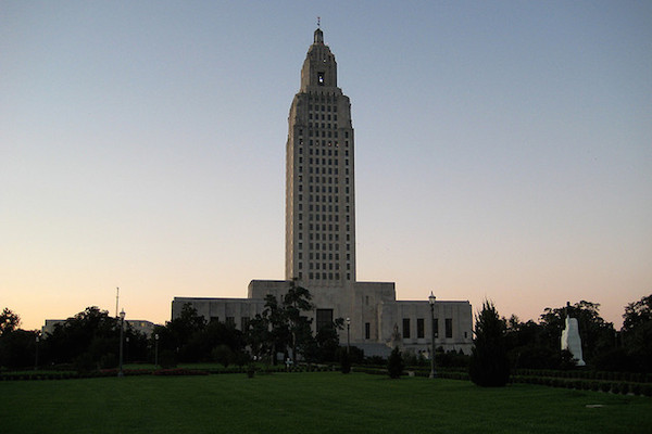 Photo: Louisiana State Capitol. Credit: Matt Malone/flickr.