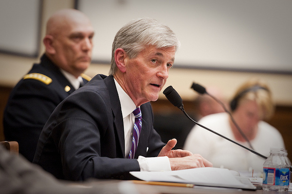 Secretary of the Army John McHugh - Credit: Spc. John G. Martinez/U.S. Army