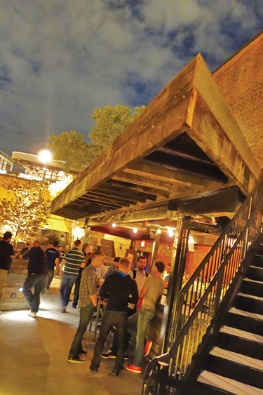 The Patio at Town Photo by Todd Franson