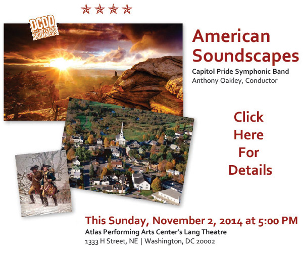 DCDD American Soundscapes - Capital Pride Symphonic Band - November 2