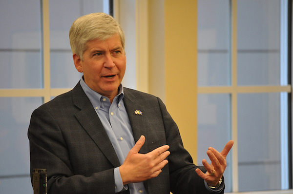 Gov. Rick Snyder - Credit: Michigan Municipal League/flickr