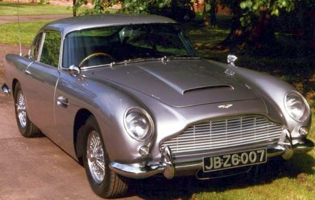 A DB5 used in "Goldfinger"