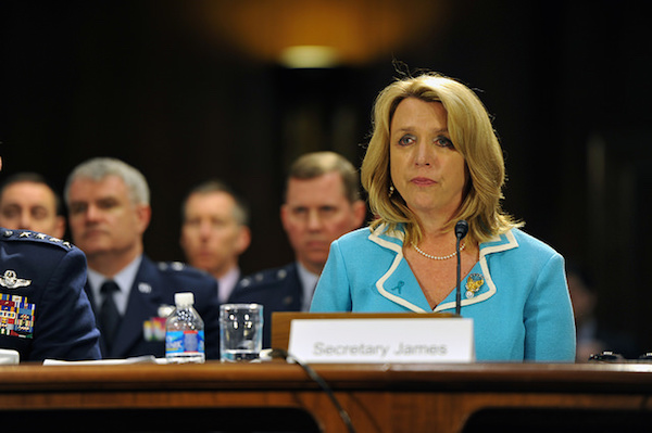 Deborah Lee James - Credit: U.S. Army National Guard photo by Sgt. 1st Class Jim Greenhill