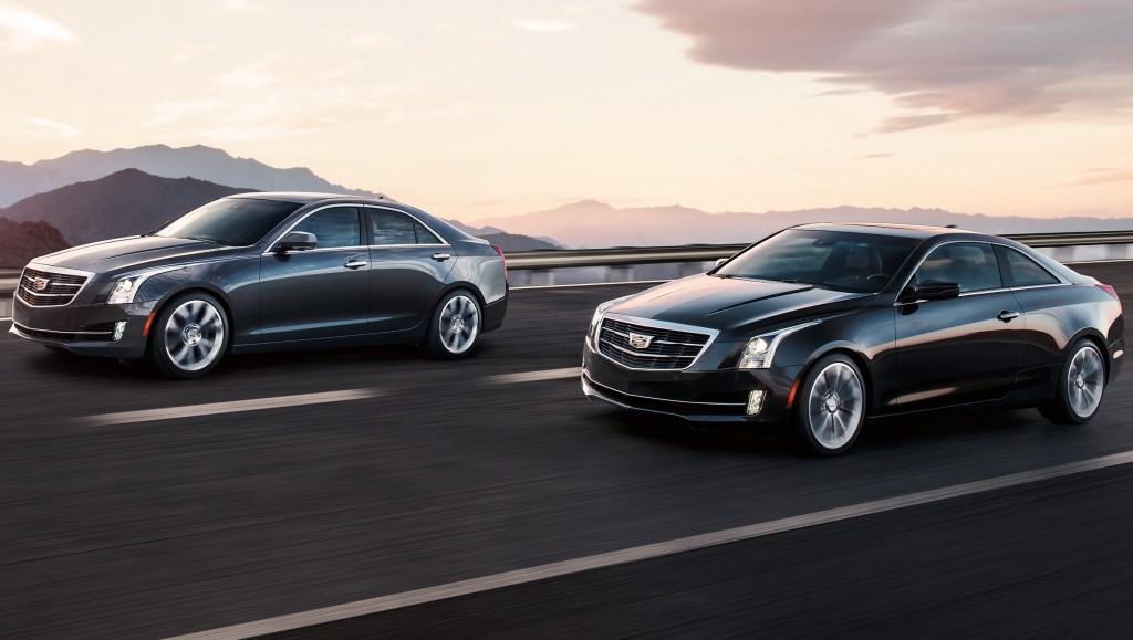 2015 Cadillac ATS (L) and ATS Coupe
