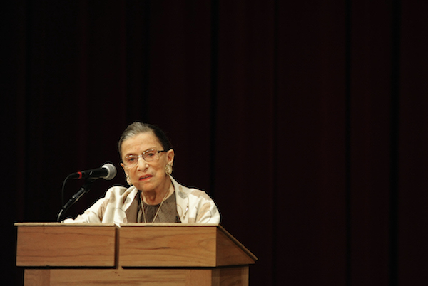 Ruth Bader Ginsburg - Credit Josh Edelson, Stanford Law/flickr