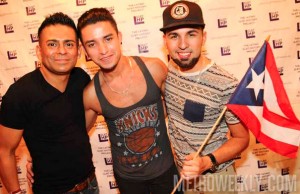 A shot of attendees of DC Latino Pride's "La Fiesta" Dance Party (Photo credit: Ward Morrison).