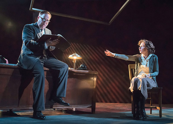The Letters: Susan Lynskey, Michael Russotto -- Photo by Chris Banks