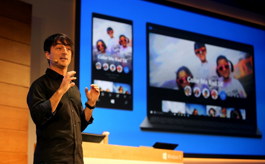 Joe Belfiore at BUILD, Credit - Microsoft