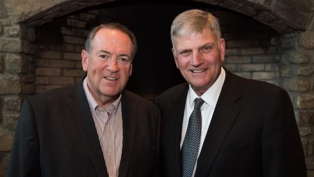 Mike Huckabee and Franklin Graham, Credit - Facebook