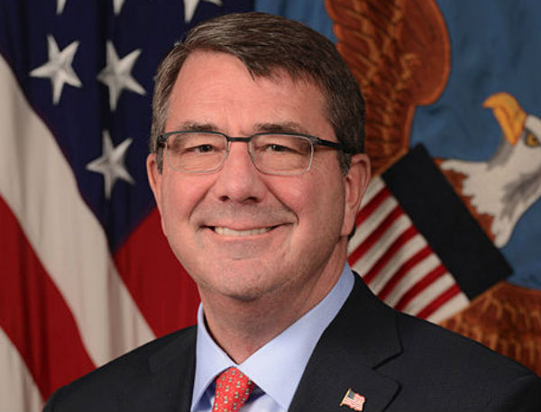 U.S. Secretary of Defense Ashton Carter (Photo credit: U.S. Department of Defense, via Wikimedia Commons.)