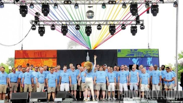 File Photo: Gay Men's Chorus performs at Capital Pride