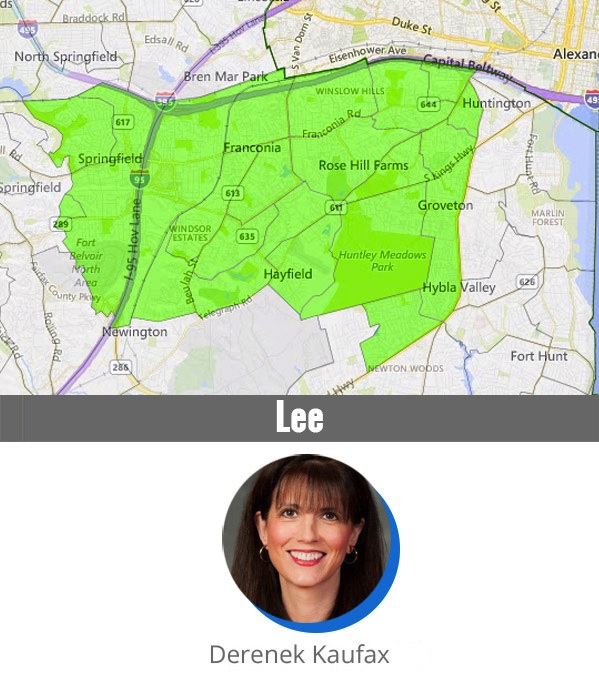 Fairfax County School Board candidates, Lee District
