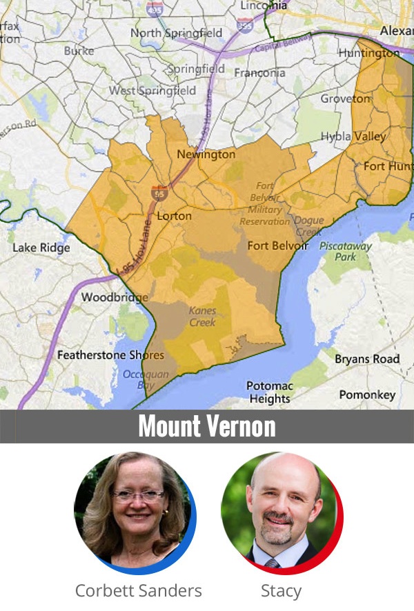 Fairfax County School Board candidates, Mount Vernon District