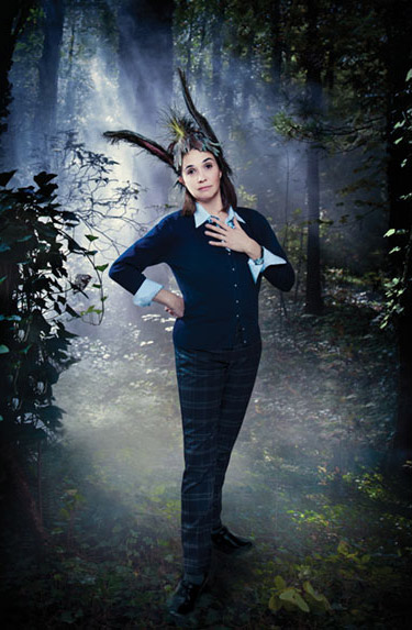 Holly Twyford as Bottom - Photo: James Kegley