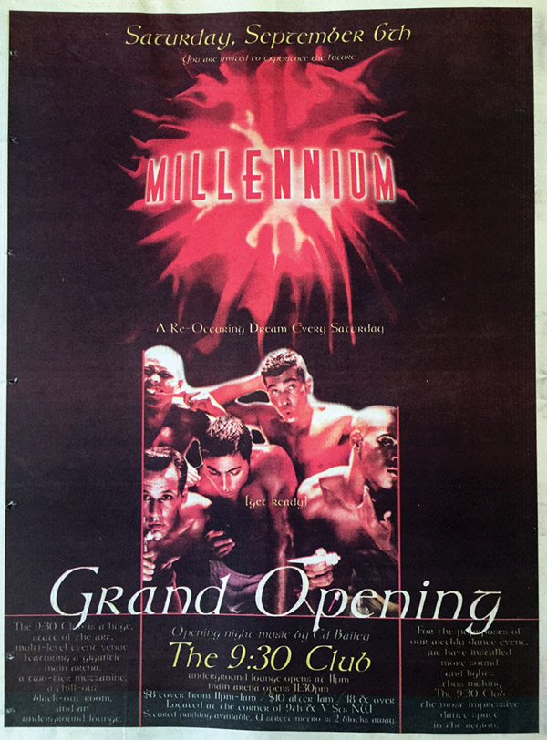 Millenium grand opening - Courtesy of Ed Bailey