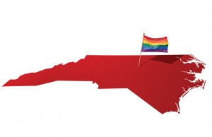 LGBT Flag in Red State
