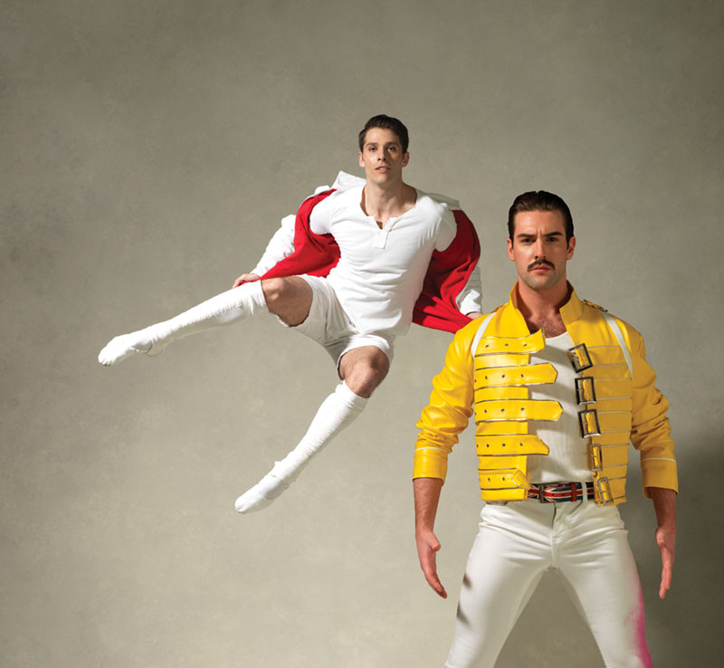 The Washington Ballet_Bowie & Queen - Corey Landolt (L) and Daniel Roberge by Dean Alexander