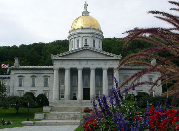 Vermont State Capitol (Photo: Alexander C. Wimmer, via Wikimedia).