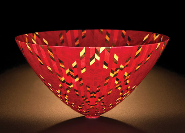 Wood bowl: Mike Shuler