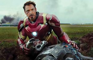 Robert Downey, Jr. and Don Cheadle in "Captain America: Civil War"