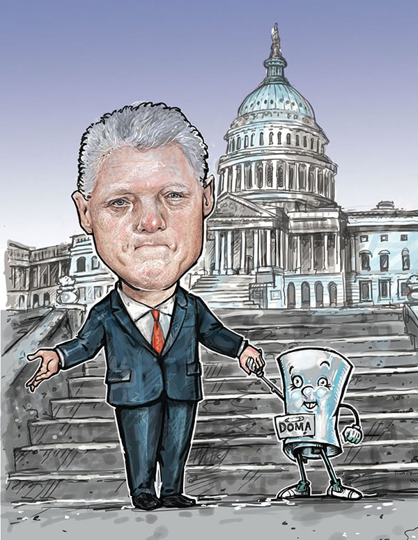 Uncovered - Clinton / DOMA - By Scott Brooks