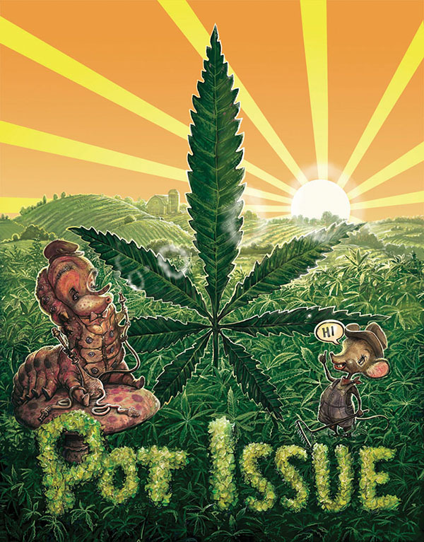 Uncovered: Pot Issue - By Scott Brooks