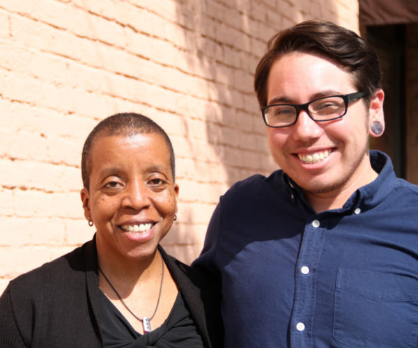 Plaintiffs Angela Gilmore and Joaquín Carcaño - Photo: Lambda Legal.