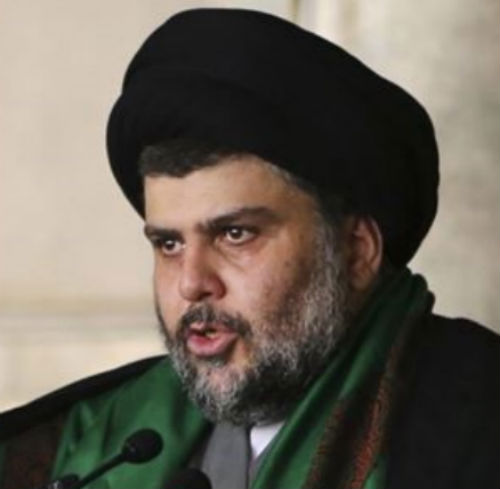 Radical cleric Muqtada al-Sadr - Photo: Sdfahm0, via Wikimedia.