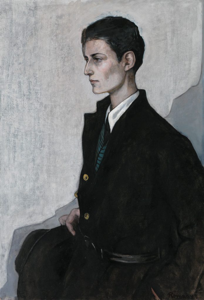 Romaine Brooks, Peter (A Young English Girl), 1923-1924, oil on canvas. Smithsonian American Art Museum