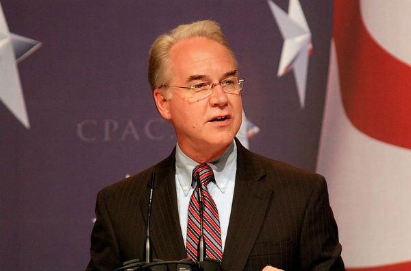 Tom Price - Photo: Gage Skidmore.
