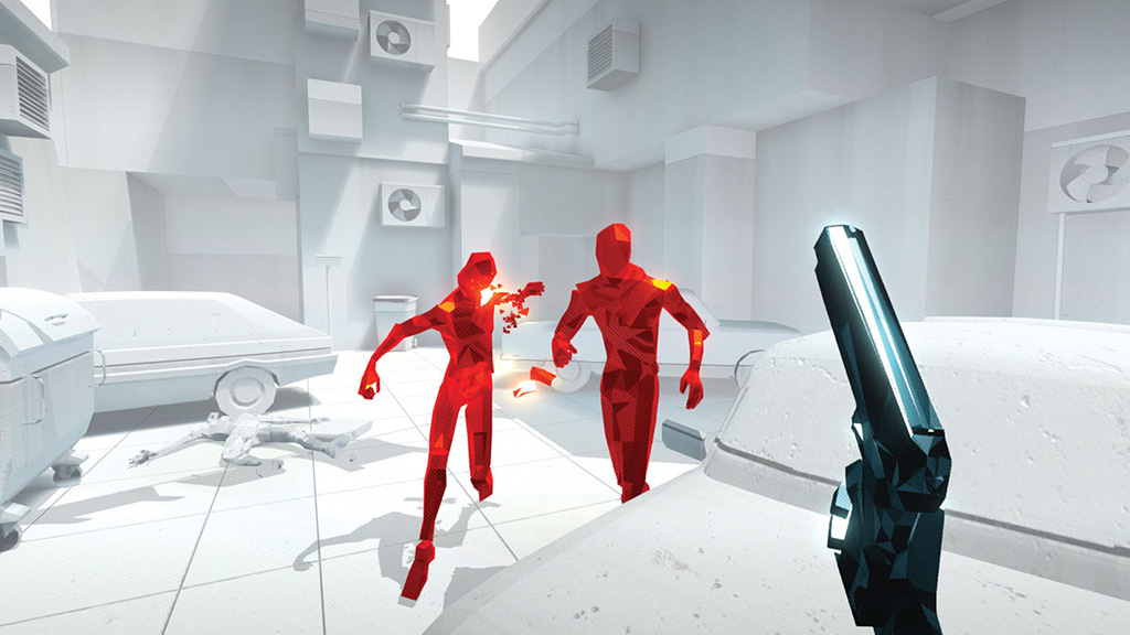 super hot vr controls ps4