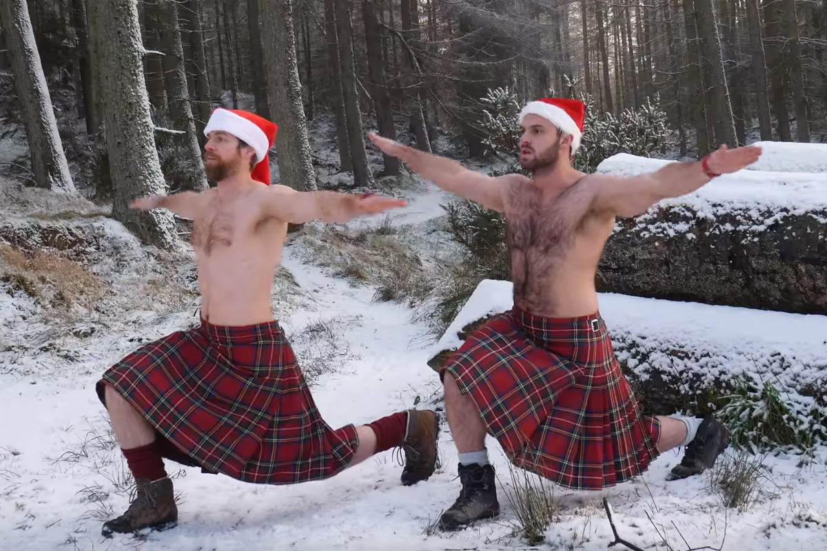 Overindulged this holiday season? Two scruffy, kilted Scottish men are here  to help - Metro Weekly