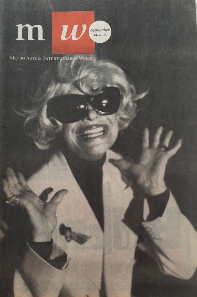 Carol Channing, photographed for Metro Weekly by Annie Adjchavanich.