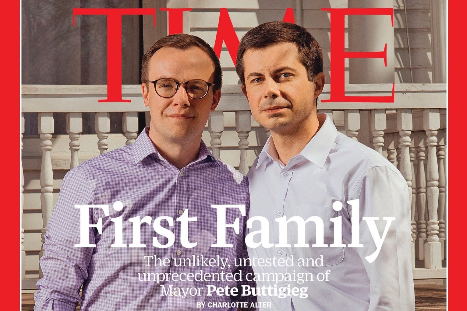 Pete Buttigieg and husband Chasten dubbed 'First Family' on cover of Time - Metro Weekly1533 x 1022