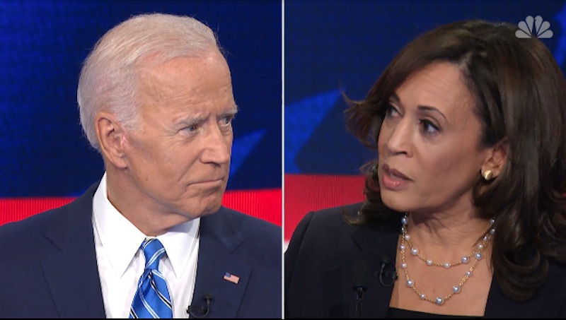 It all seemed clear after that Harris-Biden moment in Miami. Today, things look muddier

 
  