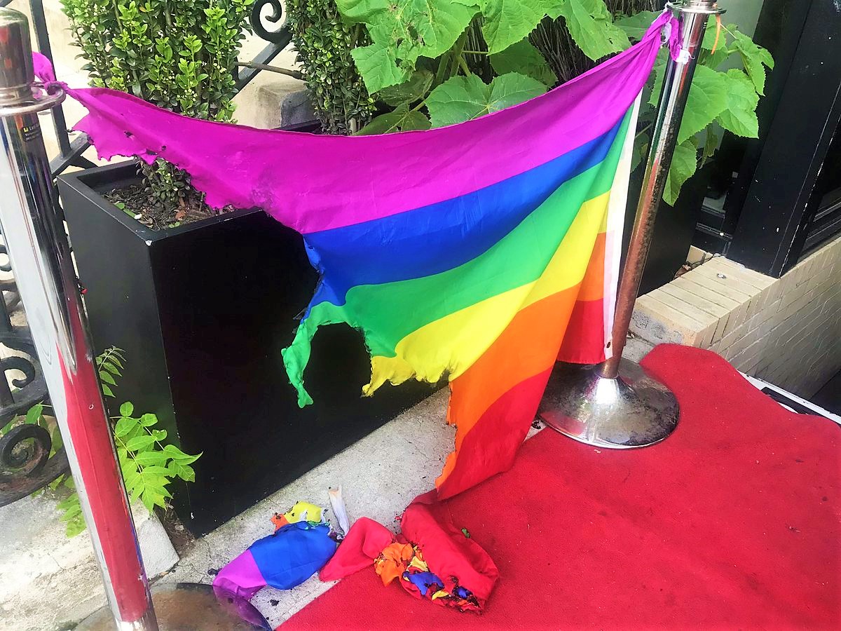 LGBTQ bar in New York has rainbow flags set on fire in "despicable and ...