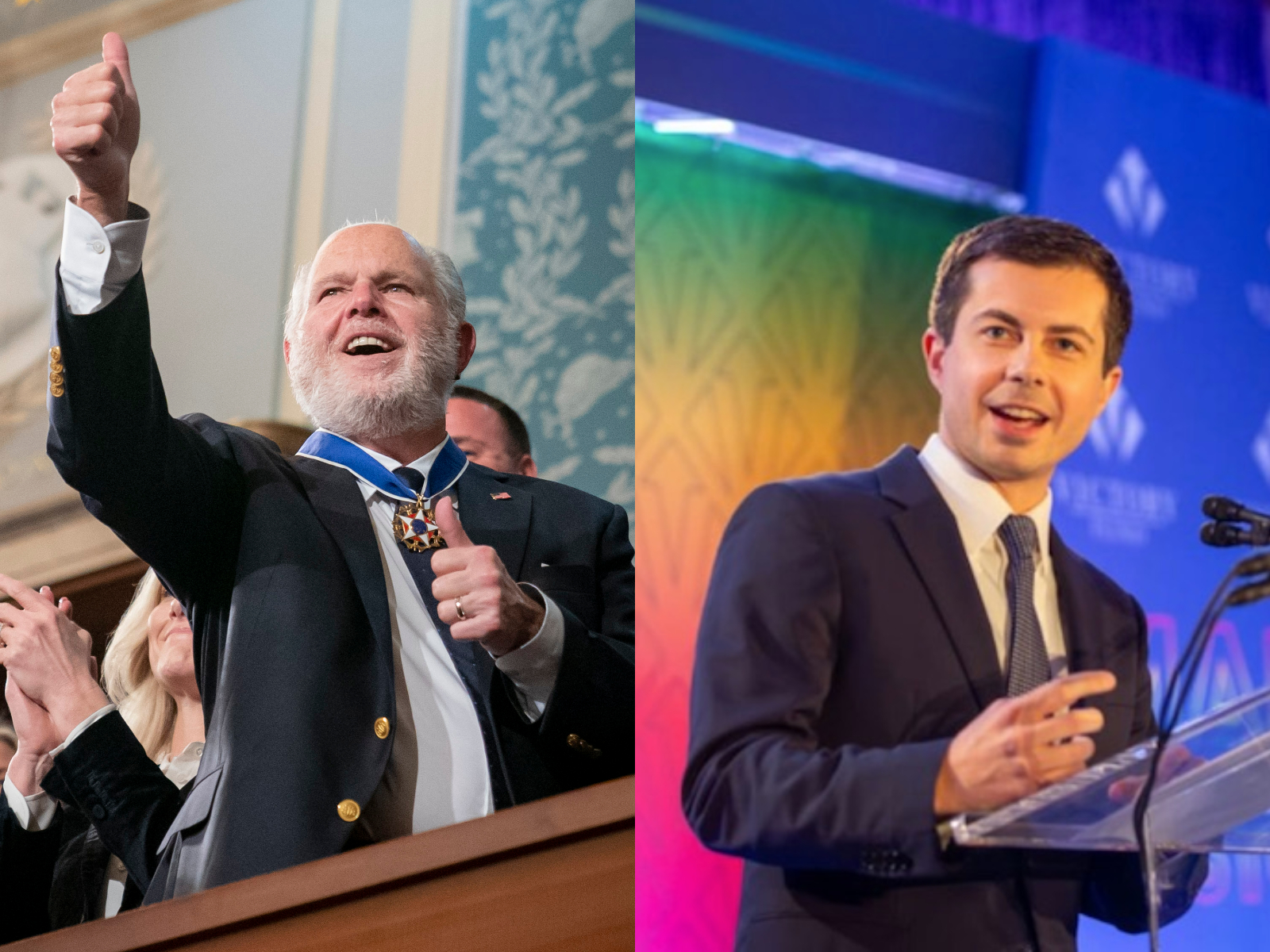 Rush Limbaugh, Pete Buttigieg, president, trump, gay