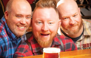 Red Bear Brewing Co.: Simon Bee, Bryan Van Den Oever and Cameron Raspet -- Photo: Todd Franson