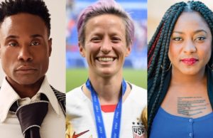 Billy Porter, Megan Rapinoe, Alicia Garza