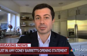 pete buttigieg, amy coney barrett, supreme court, confirmation