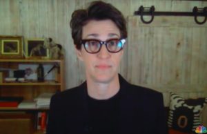 Rachel Maddow, covid, partner, msnbc