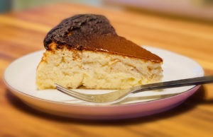Basque Burnt Cheesecake -- Photo by Craig Bowman