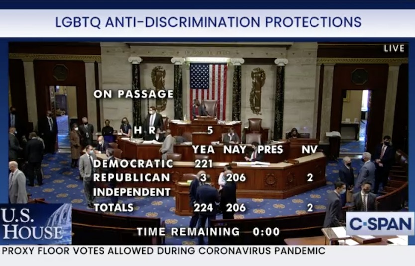 House passes Equality Act, a landmark LGBTQ rights bill Metro Weekly