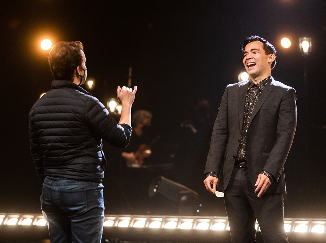 Conrad Ricamora steps into the spotlight in Signature's "Simply Sondheim"