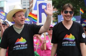 Jared Polis and Marlon Reis, gay, governor, colorado